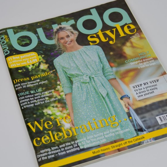 Burda Style Magazine - March 2016 Edition (Brand New, Includes 53 Styles) - Picture 1 of 11